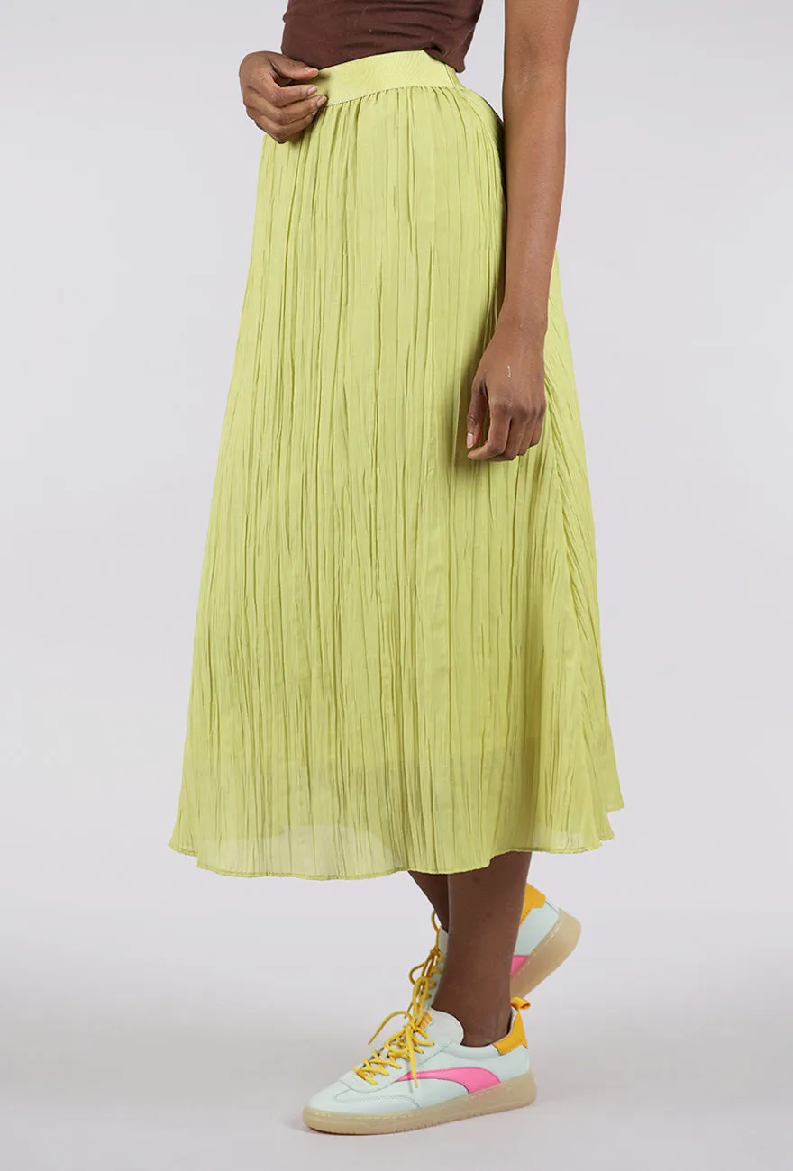 Winona Skirt, Citron Cutout Detail