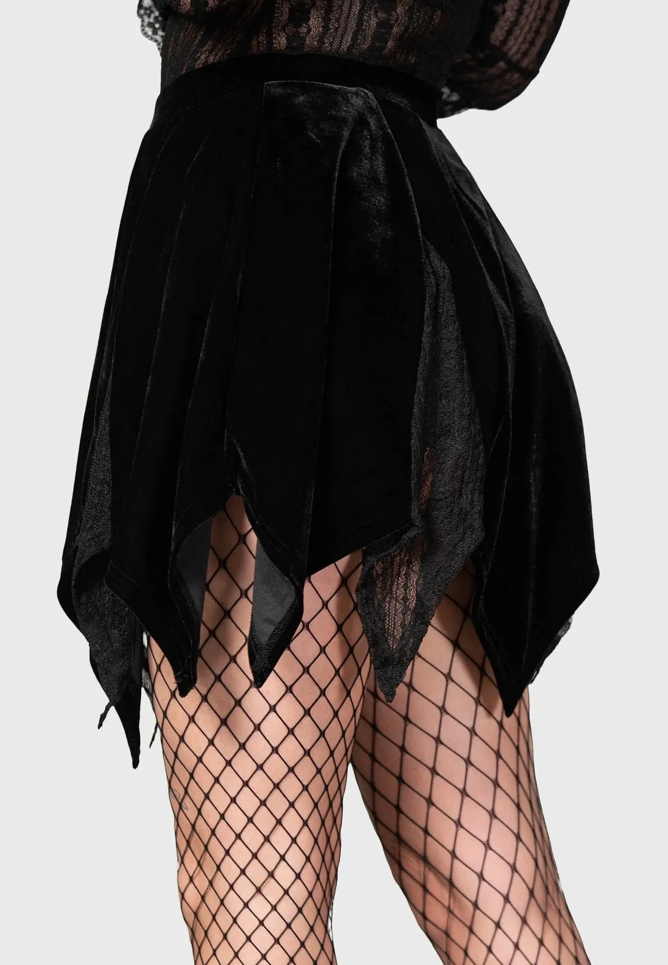Winter Ready Killstar - Josephines Revenge Black - Skirt