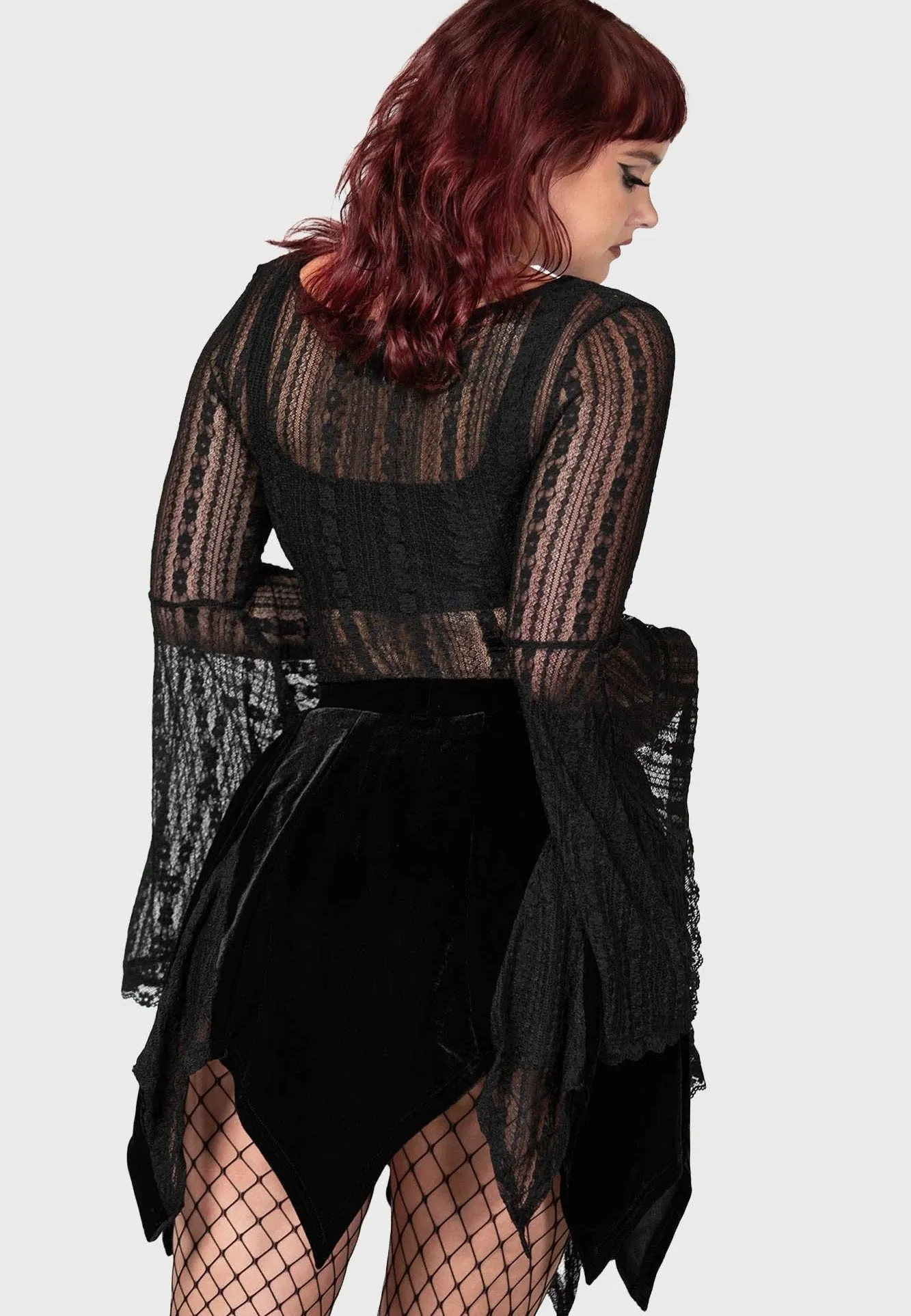 Winter Ready Killstar - Josephines Revenge Black - Skirt