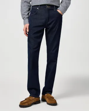 Wrangler Greensboro Epic Soft Lightweight Regular Fit Mens Jeans - Moonlight Rinse | Wrangler Jeans | JEANSTORE