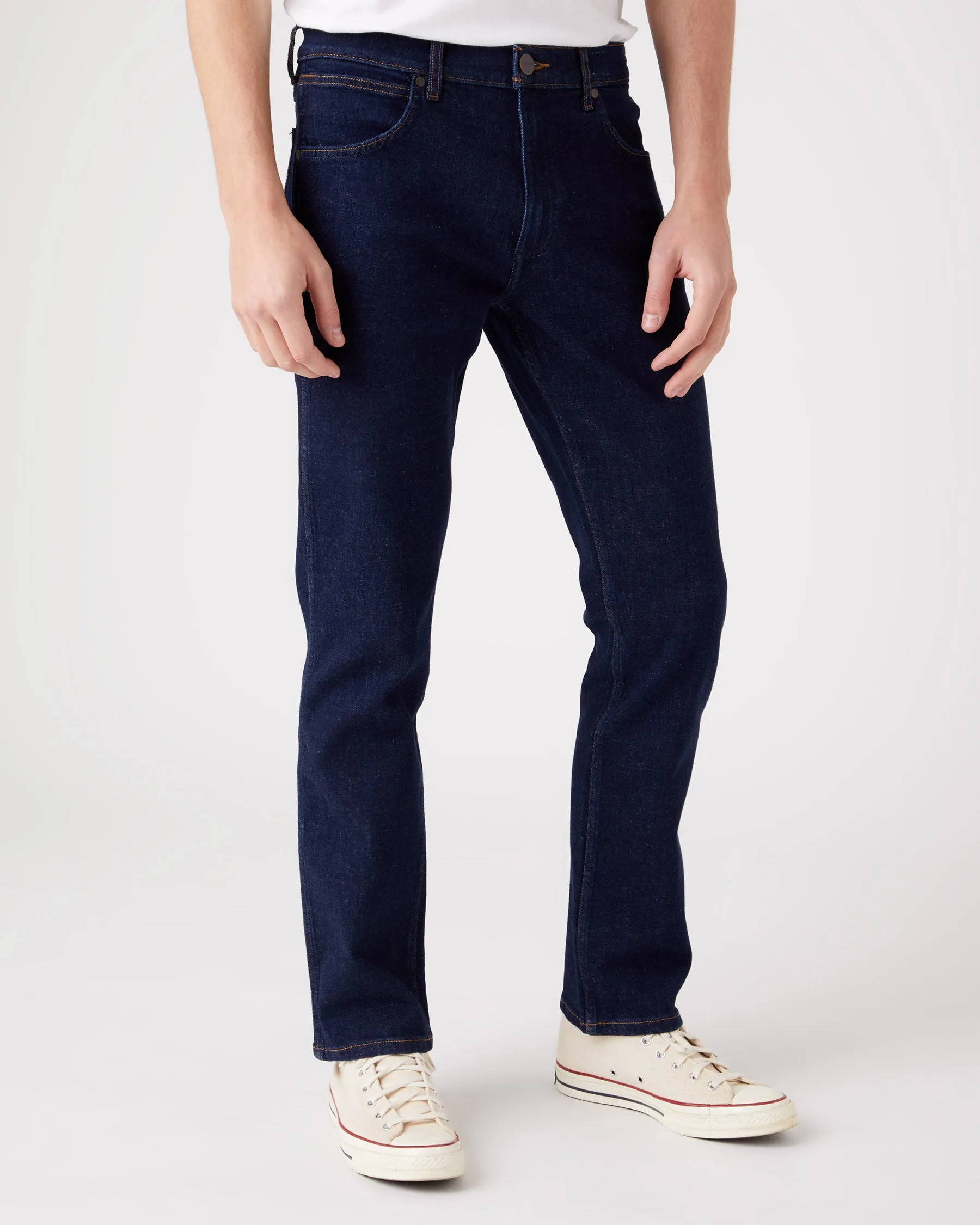 Wrangler Greensboro Regular Fit Mens Jeans - Day Drifter | Wrangler Jeans | JEANSTORE