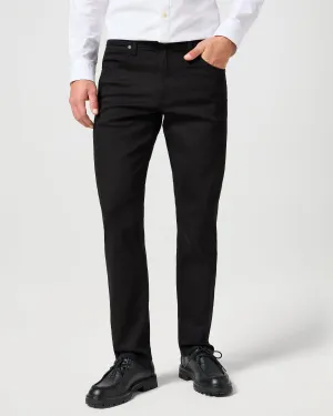 Wrangler Greensboro Regular Fit Mens Jeans - Deep Ink (Black) | Wrangler Jeans | JEANSTORE
