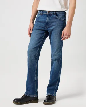 Wrangler Horizon '365 Cool' Bootcut Mens Jeans - Old Habits | Wrangler Jeans | JEANSTORE