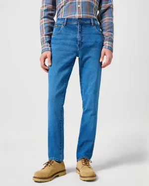 Wrangler Texas SLIM 'Epic Soft' Mens Jeans - Ridge Wash | Wrangler Jeans | JEANSTORE