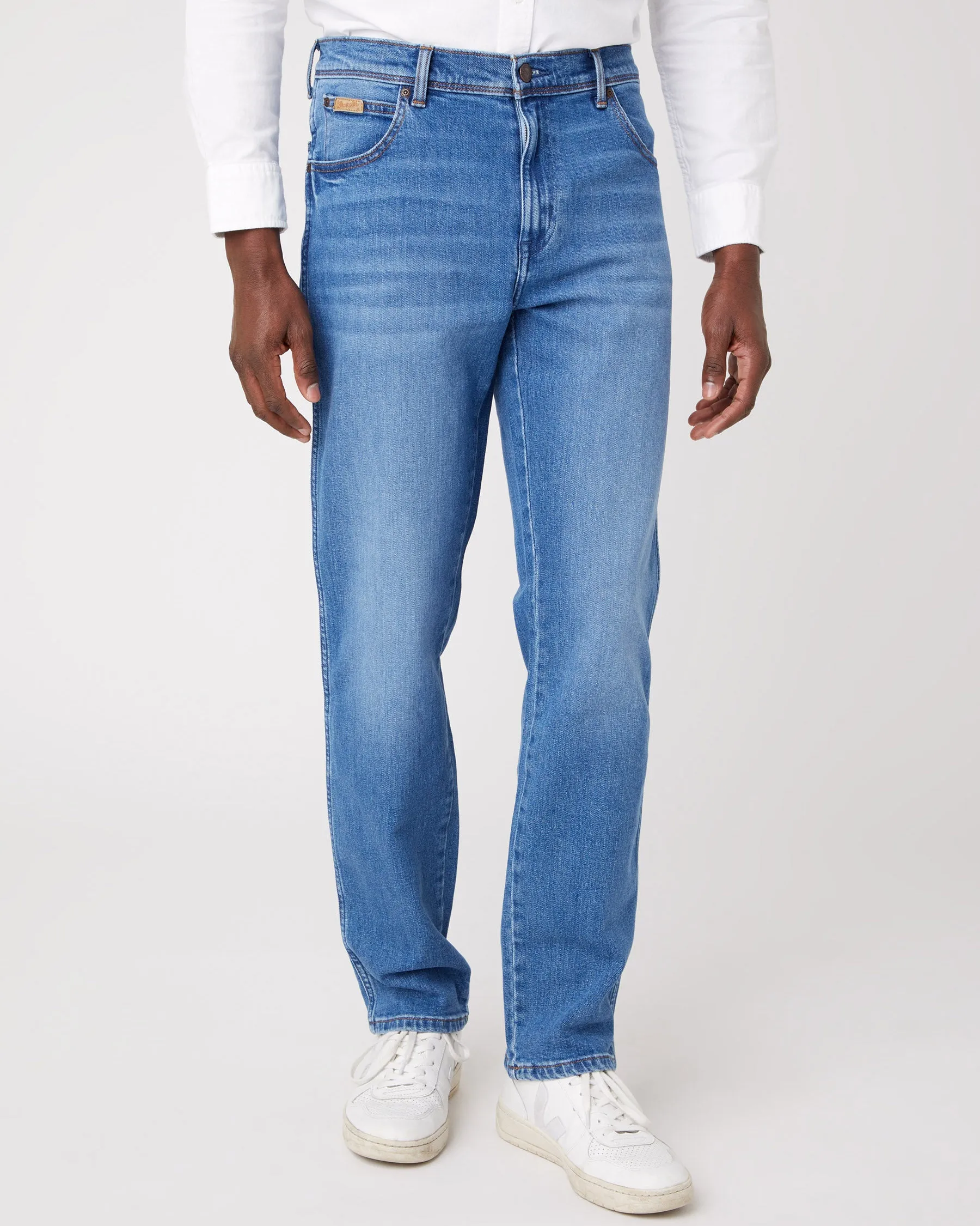 Wrangler Texas Stretch Authentic Straight Mens Jeans - New Favorite | Wrangler Jeans | JEANSTORE