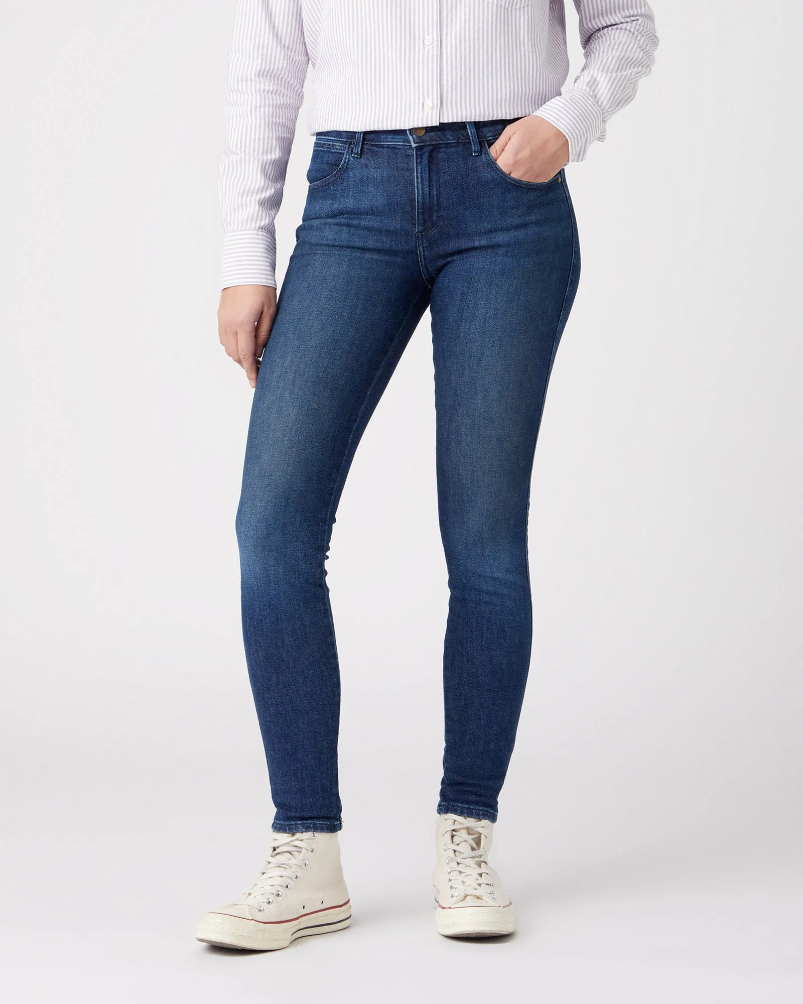Wrangler Womens Body Bespoke Skinny Jeans - Footloose | Wrangler Jeans | JEANSTORE
