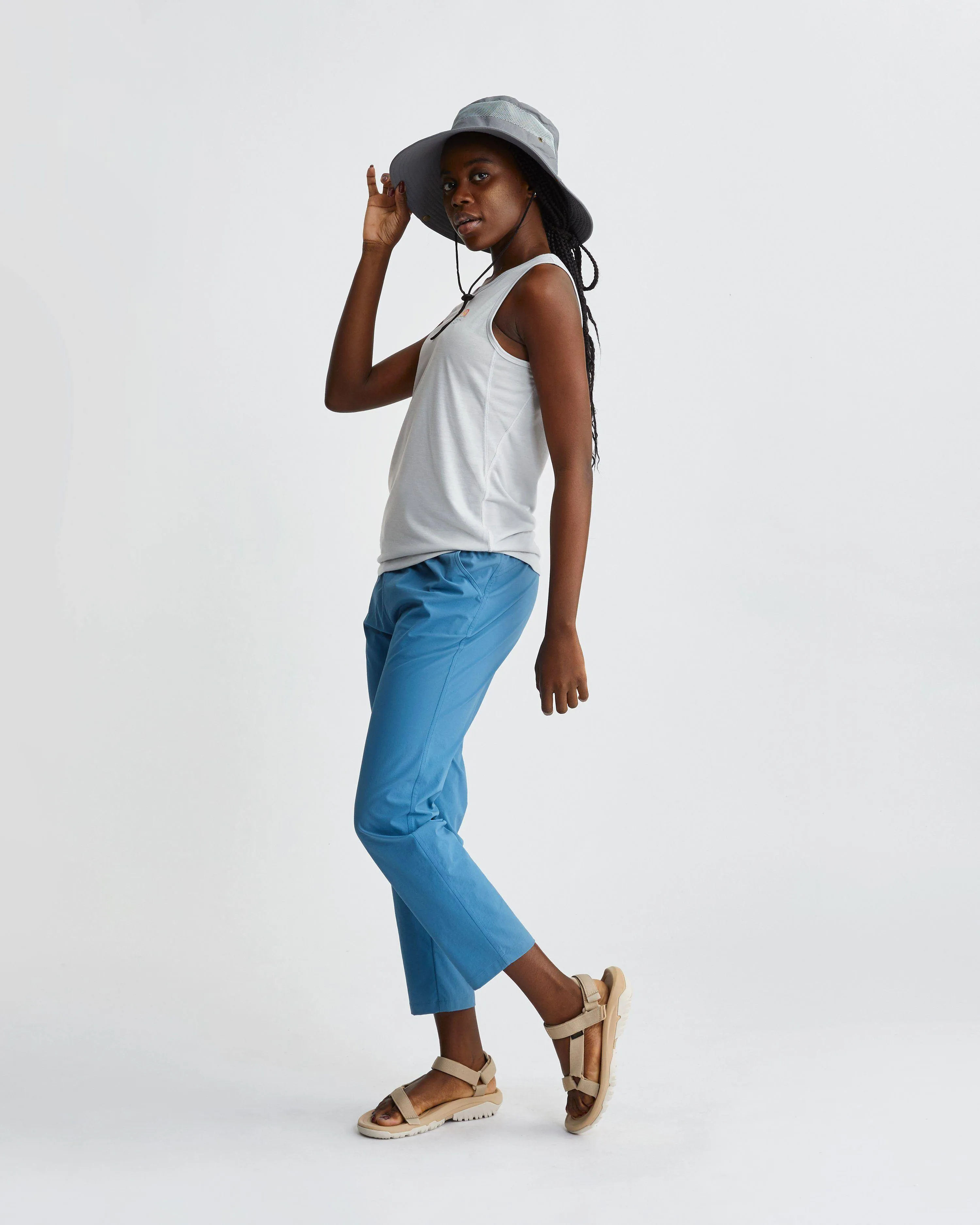 W's Daymaker Tank Top- Sea Wave Carbon - neutral holders
