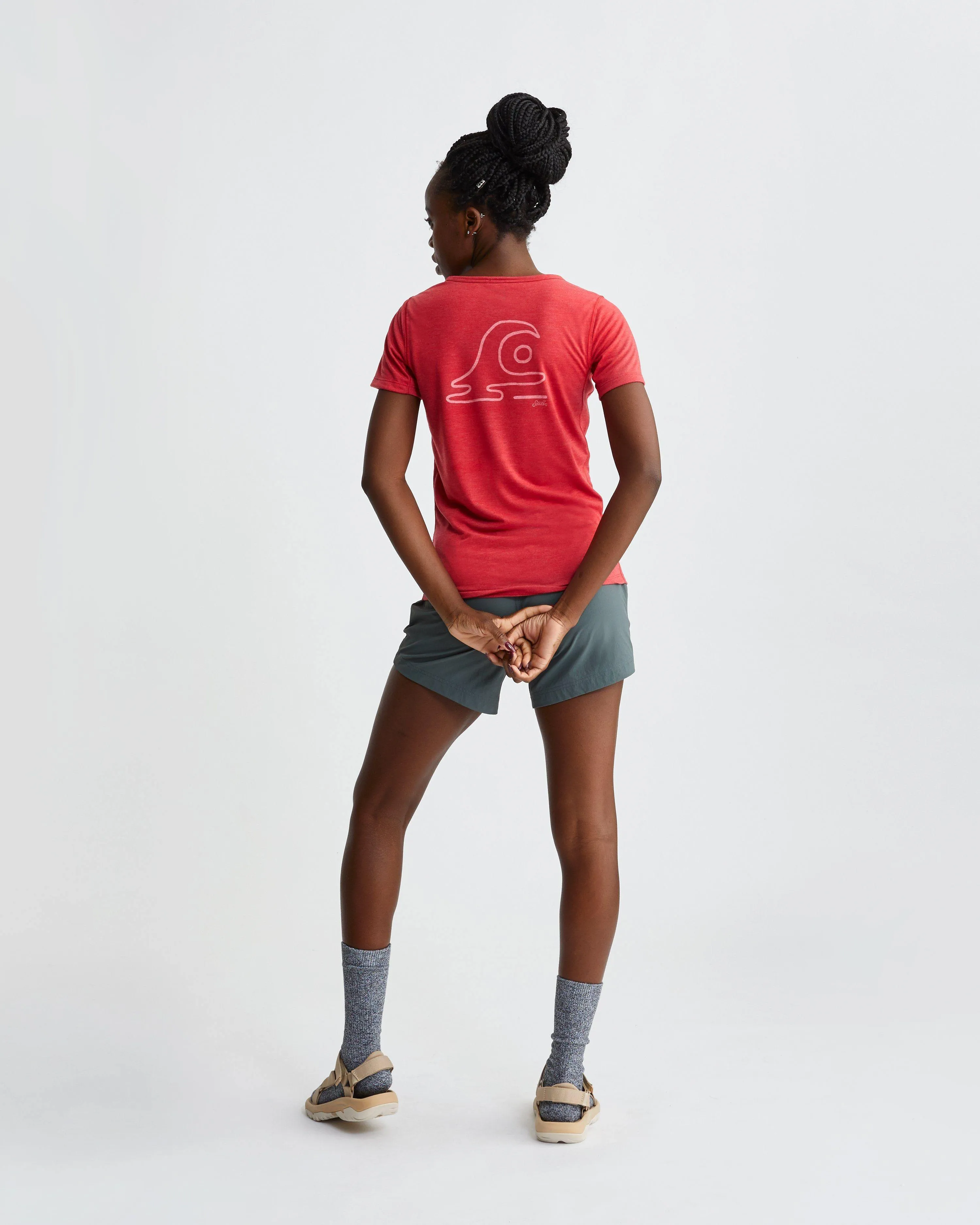 W's Daymaker Tee- Barrel Light Flex