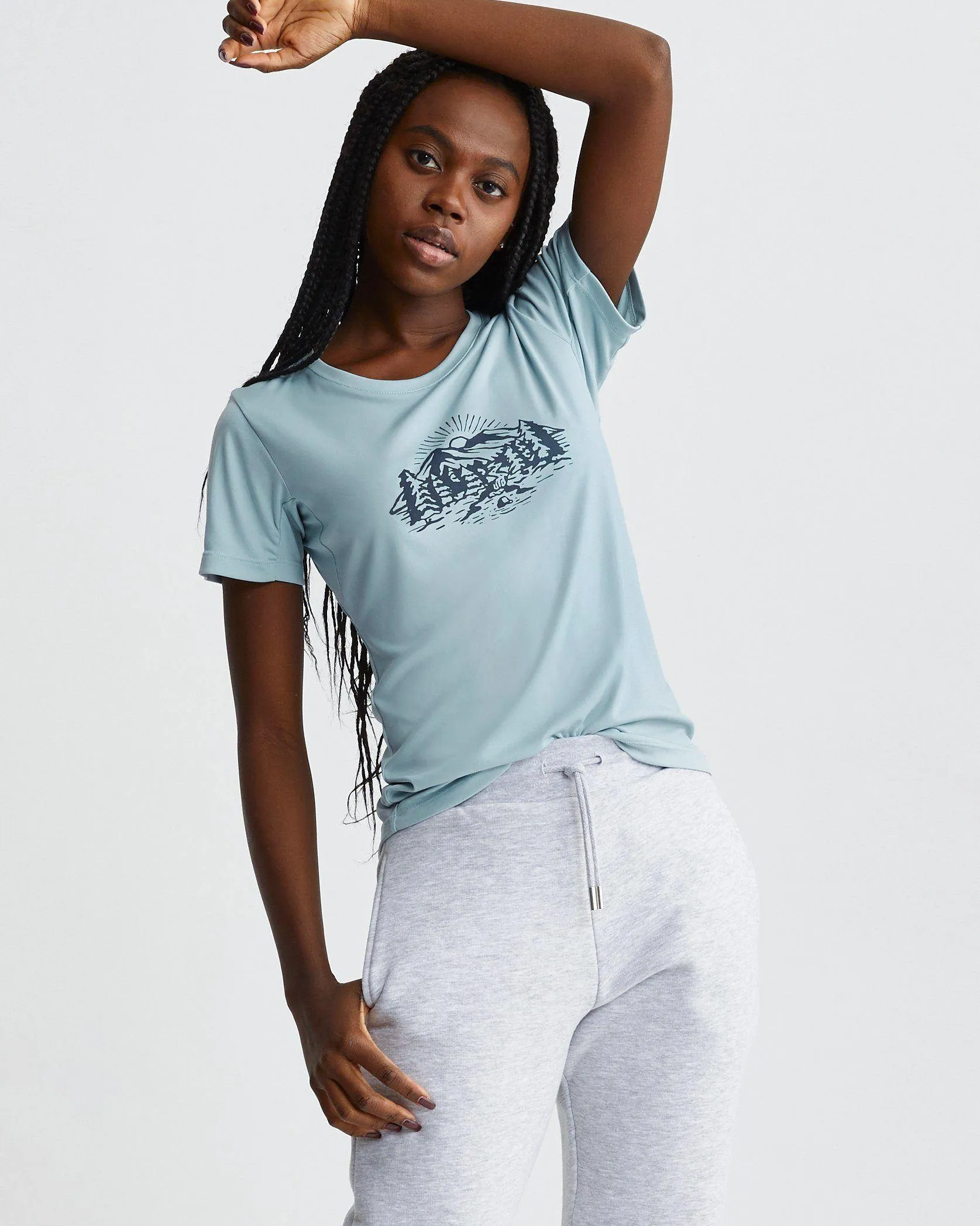 Workout Lightweight Wear W's Trailblazer Tee- Sunrise