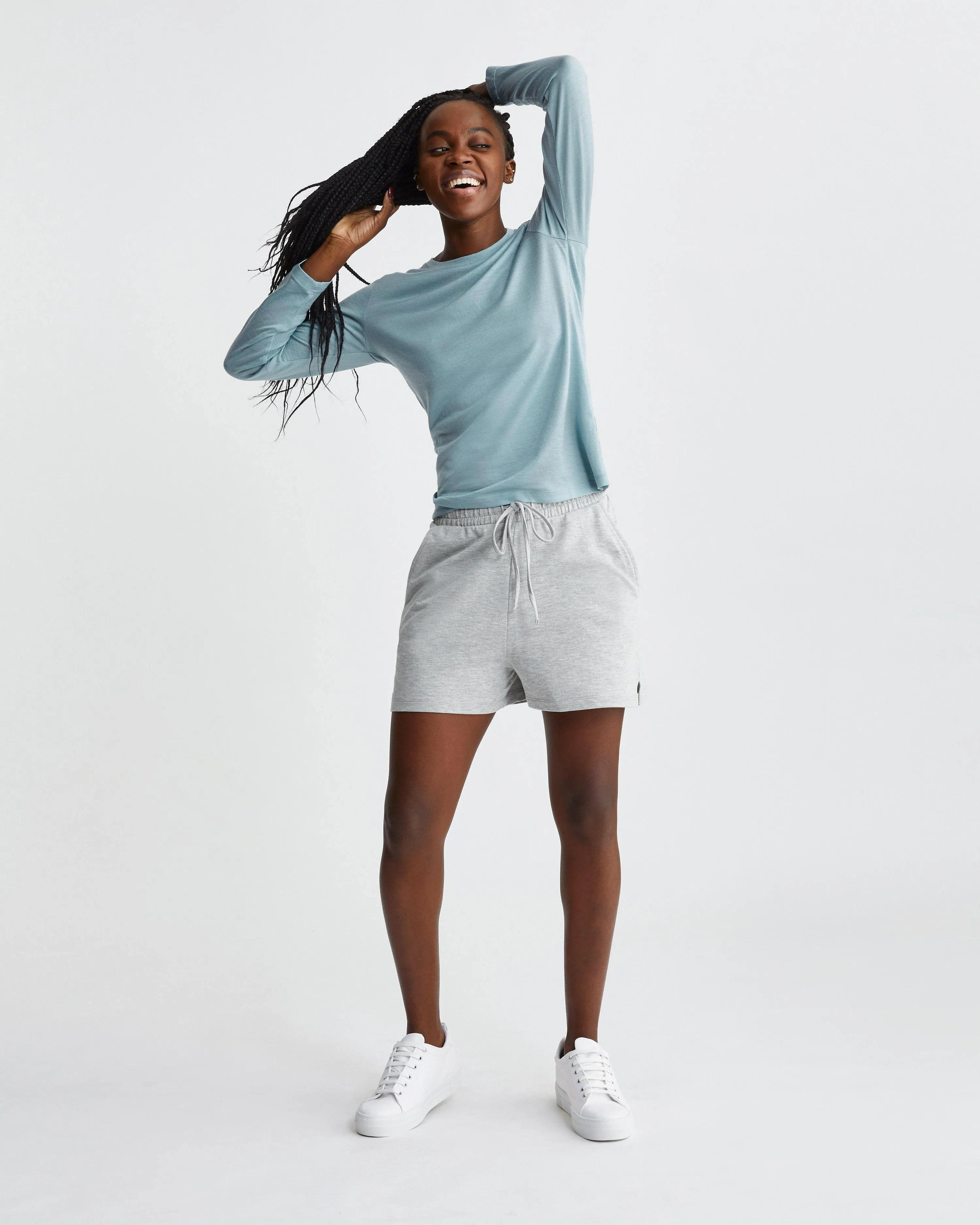 W's Traveler Merino LS Tee Tall friendly