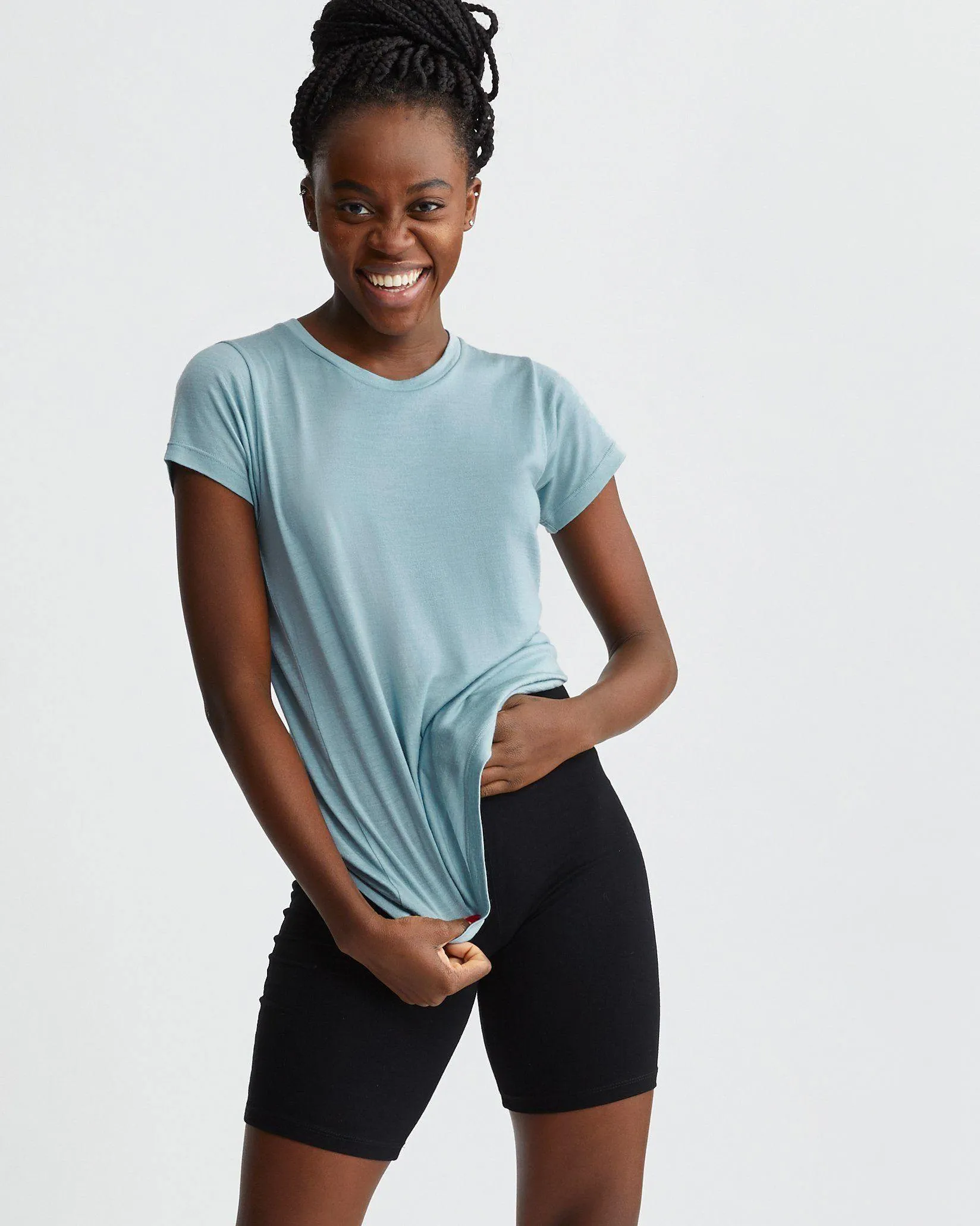 Quick-Drying Shirt Bright Color W's Traveler Merino Tee