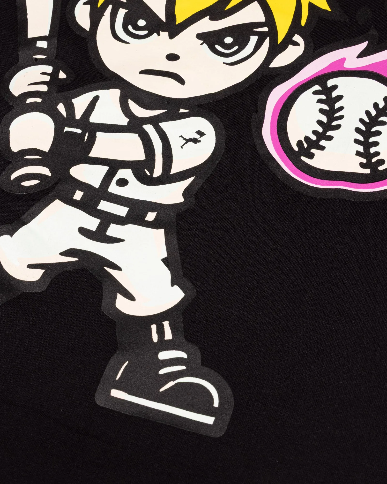 Yakyu Anime Energy Blast (Black) Pima Cotton T-Shirt New Arrivals