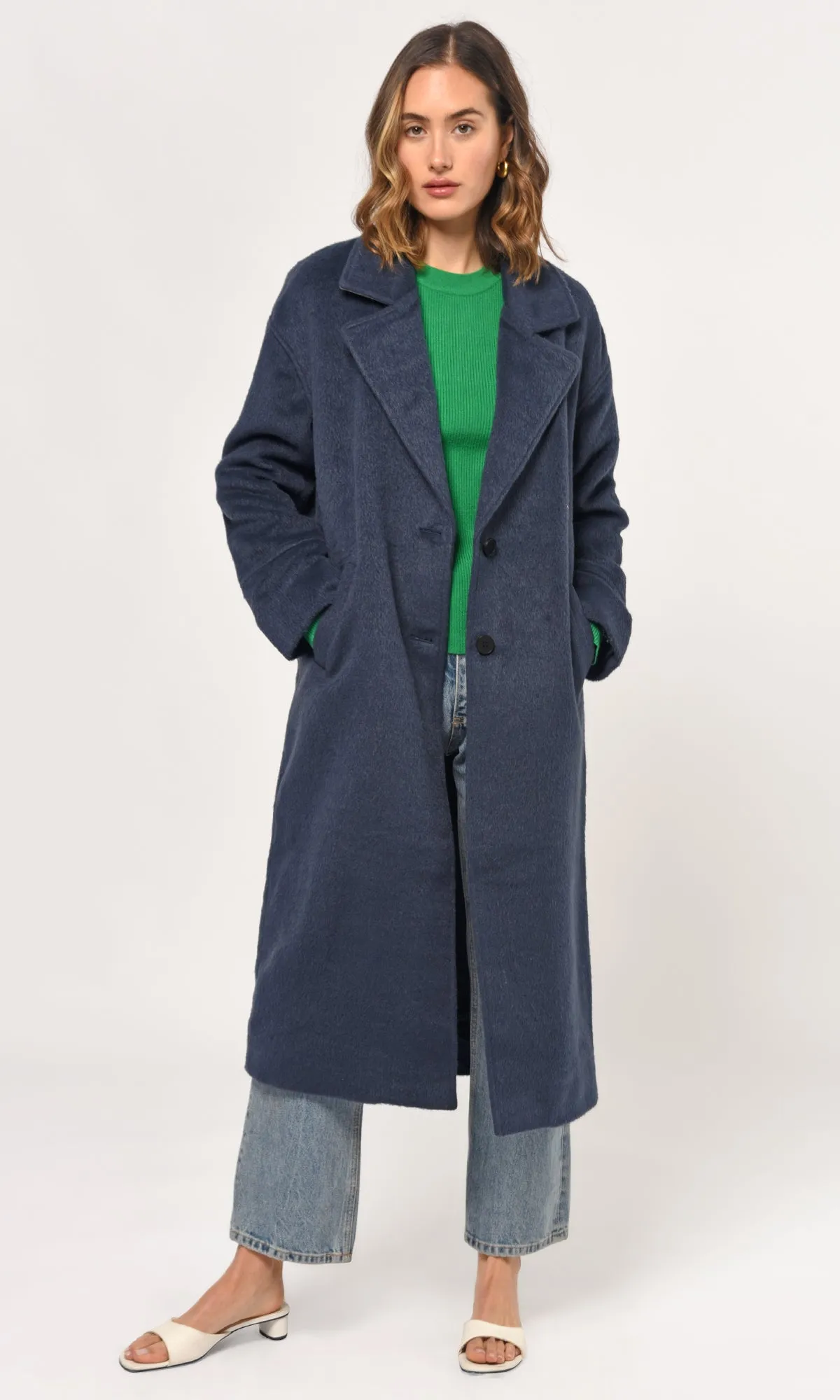 Bryce Brushed Oversized Coat G107J1508