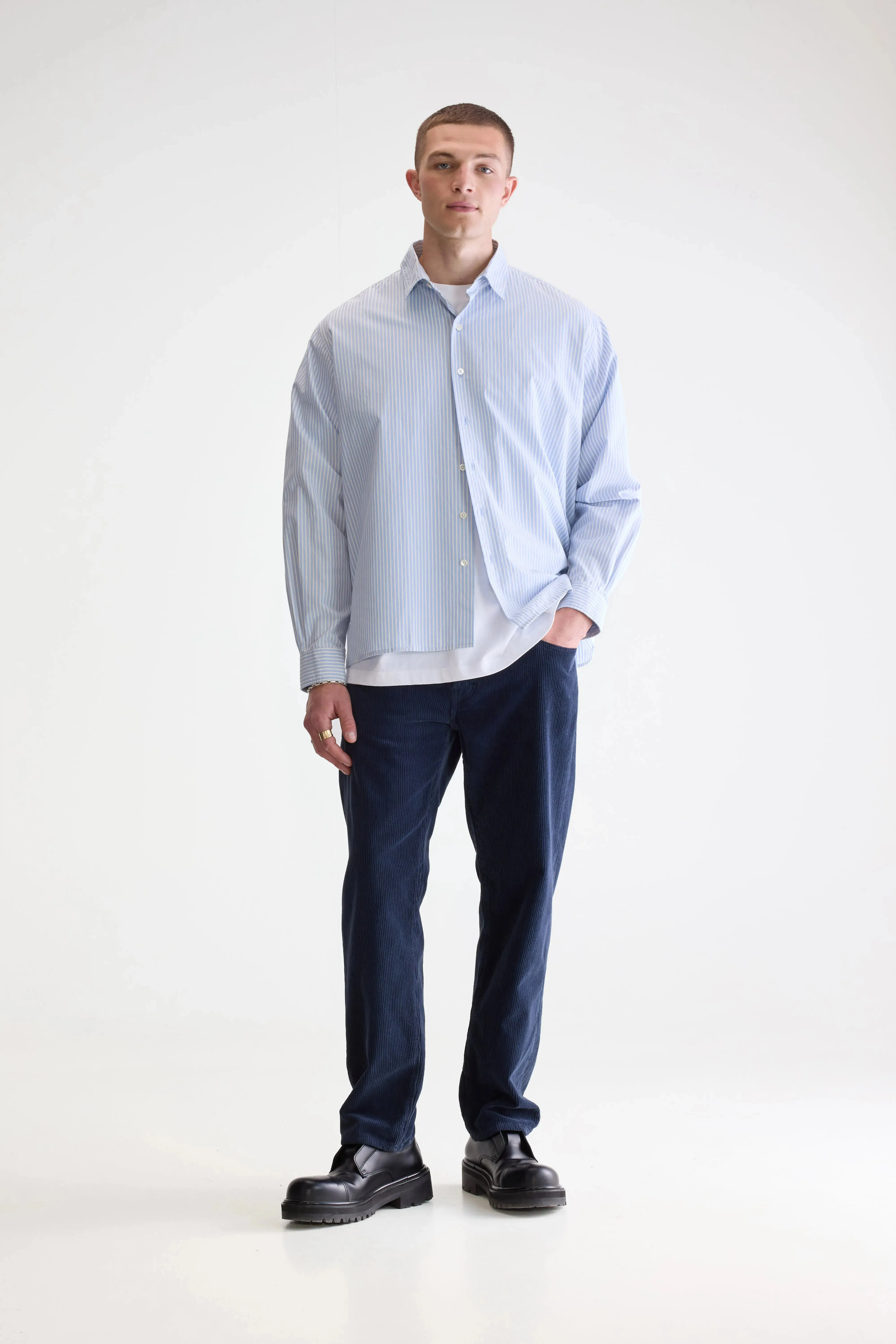 Youthful Vibe Gollie relaxed shirt (252 / M / STRIPE W)
