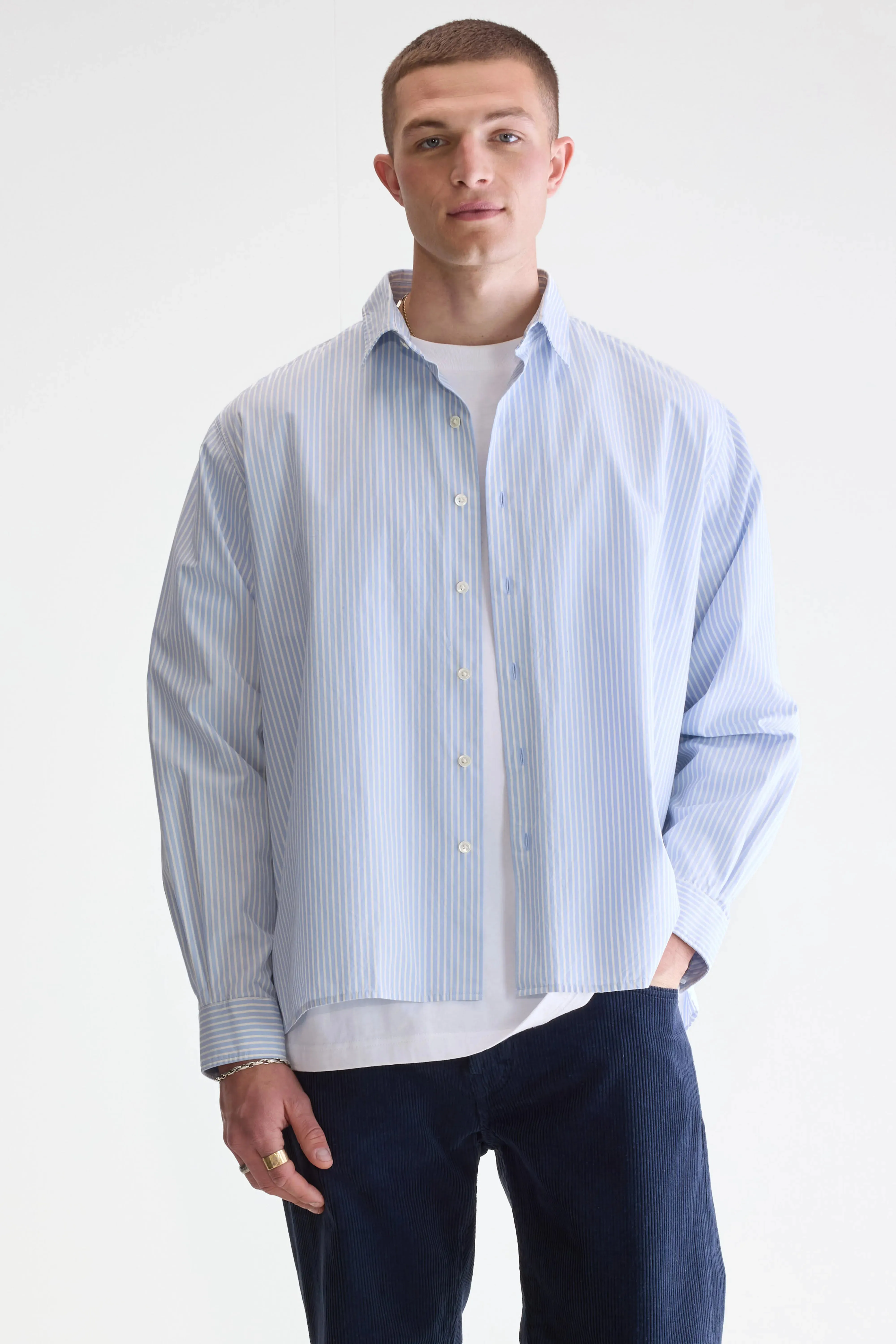 Youthful Vibe Gollie relaxed shirt (252 / M / STRIPE W)