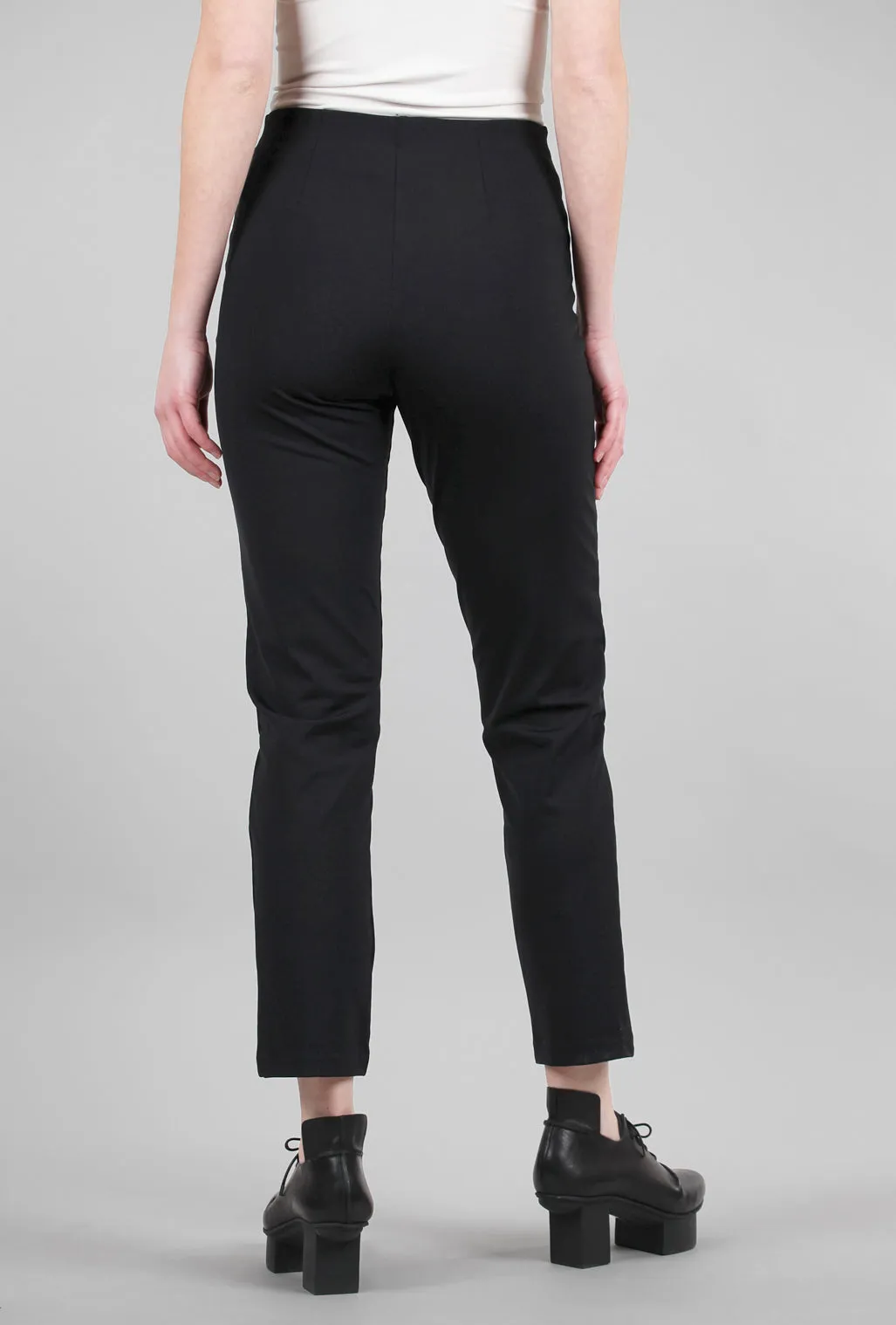 Zani Ponte Tech Pant, Black lightweight fabric