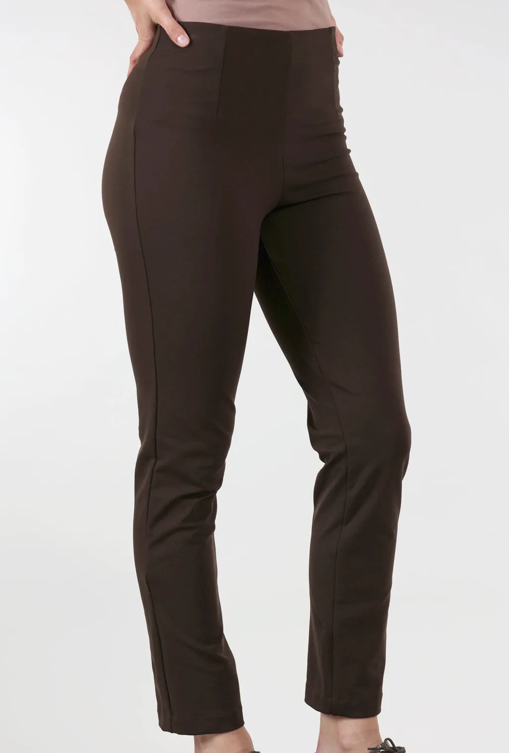 Zani Ponte Tech Pant, Coffee Bean Classic Cut