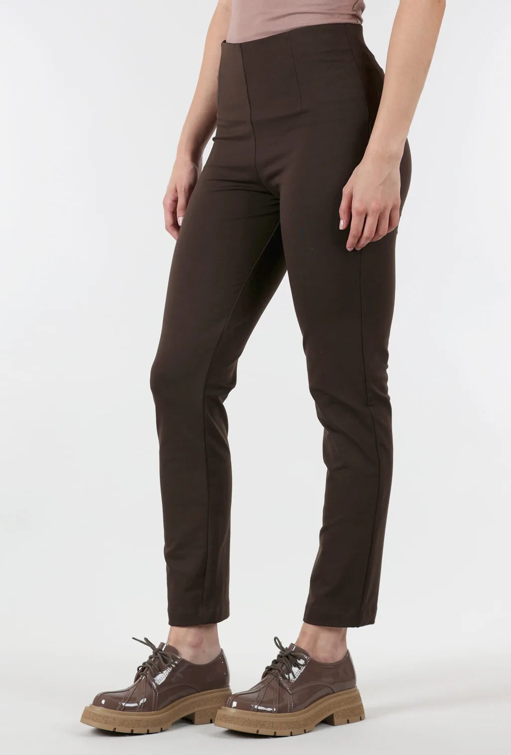 Zani Ponte Tech Pant, Coffee Bean Classic Cut