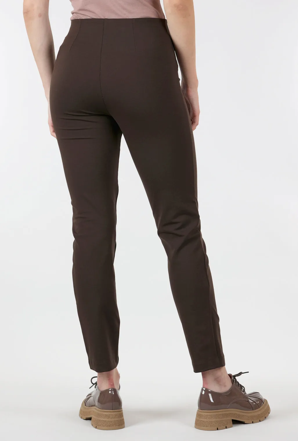 Zani Ponte Tech Pant, Coffee Bean Classic Cut