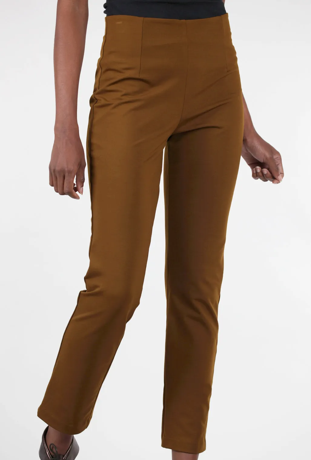 Zani Ponte Tech Pant, Cumin Adjustable Fit