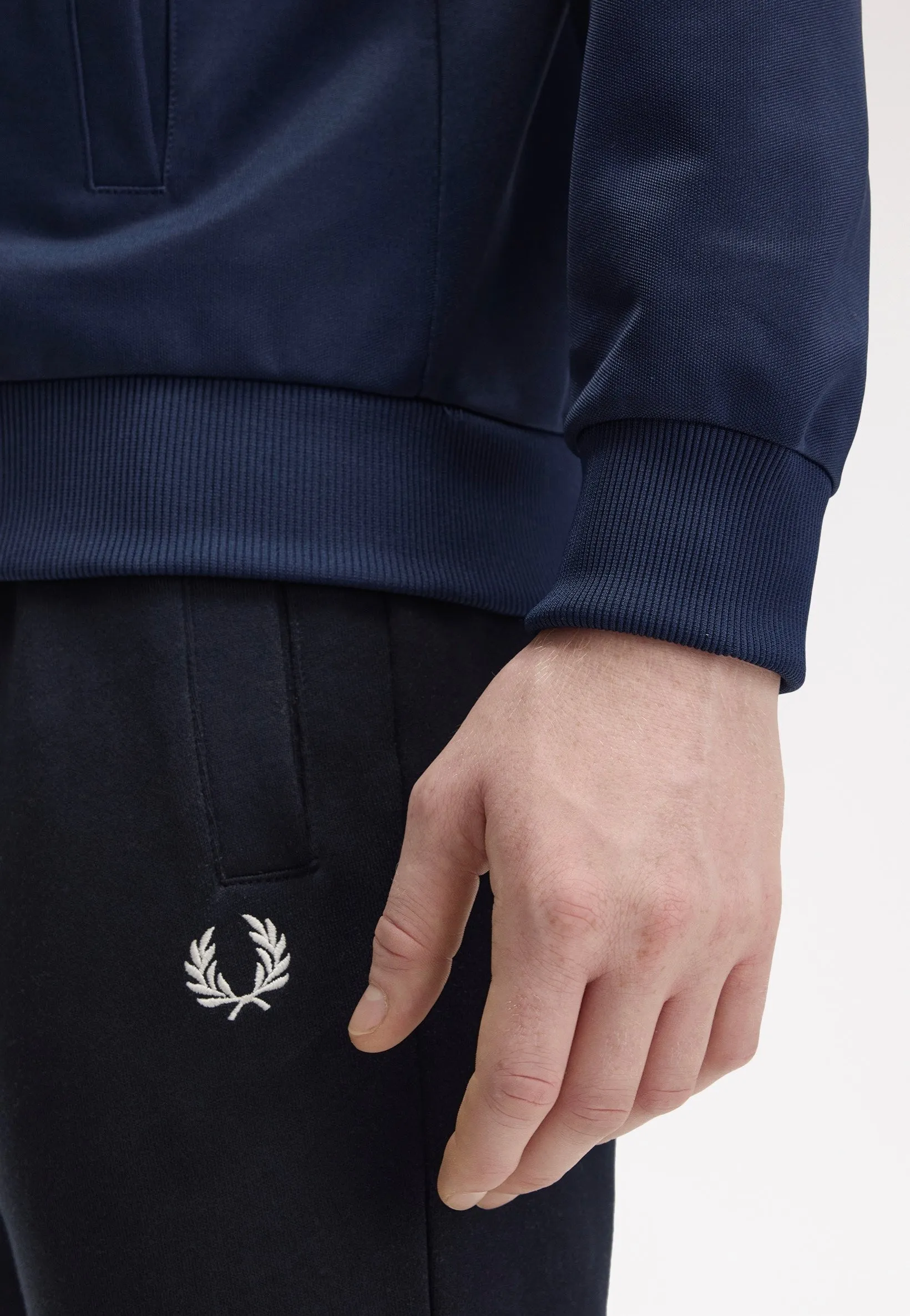 Zippered features Fred Perry - Track Tennis Blue - Track Jacket