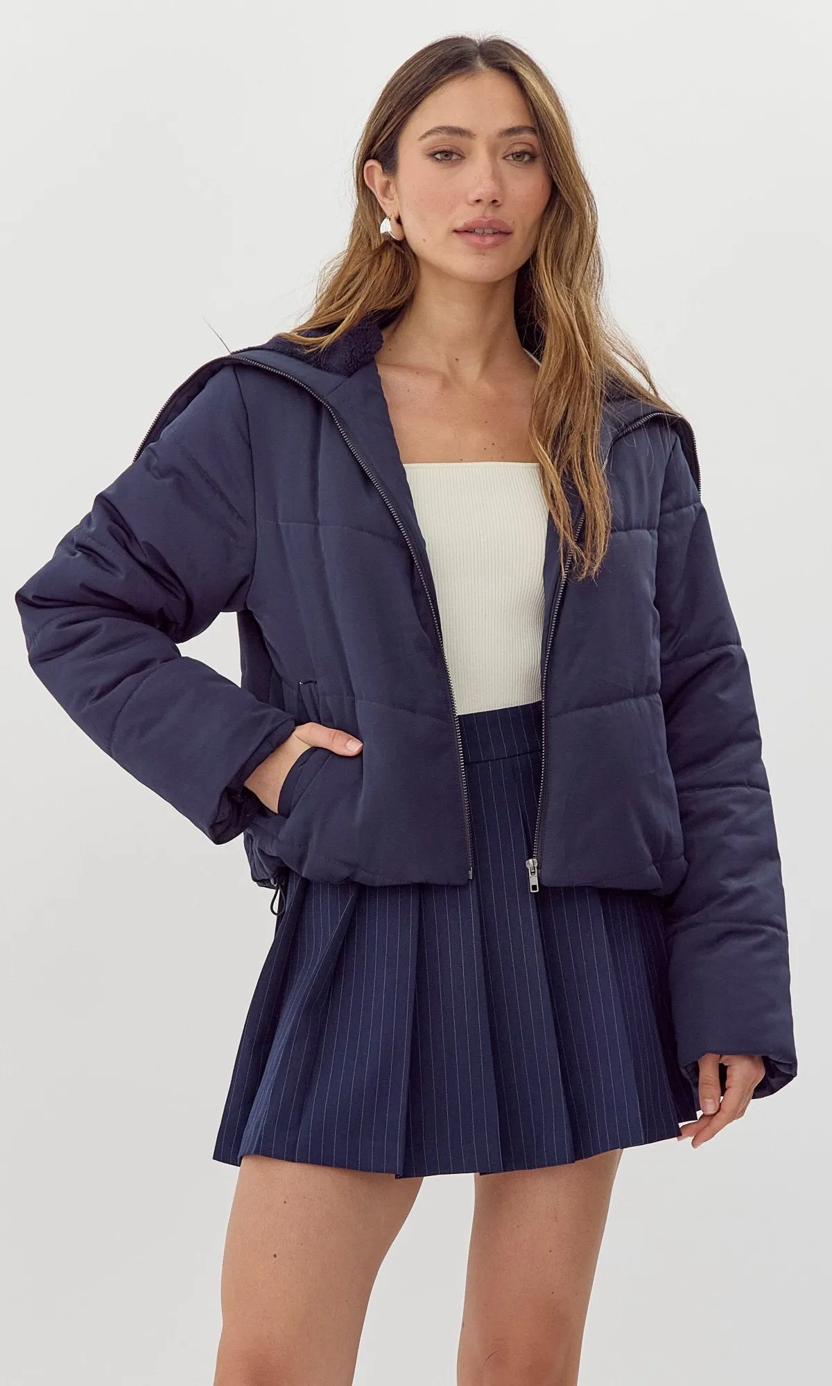 Zora Zip Up Puffer Soft Warmth